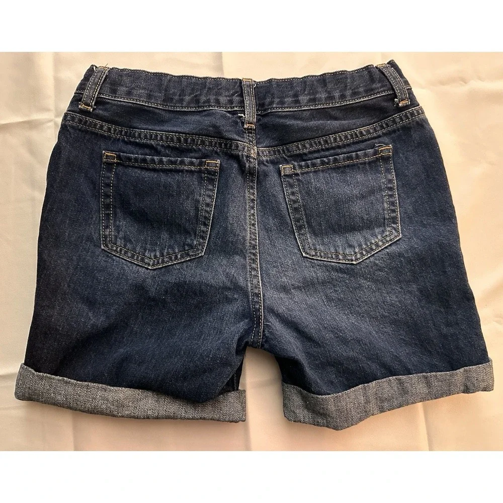 The Children's Place Girls 14 Blue Denim Bermuda Shorts 7
